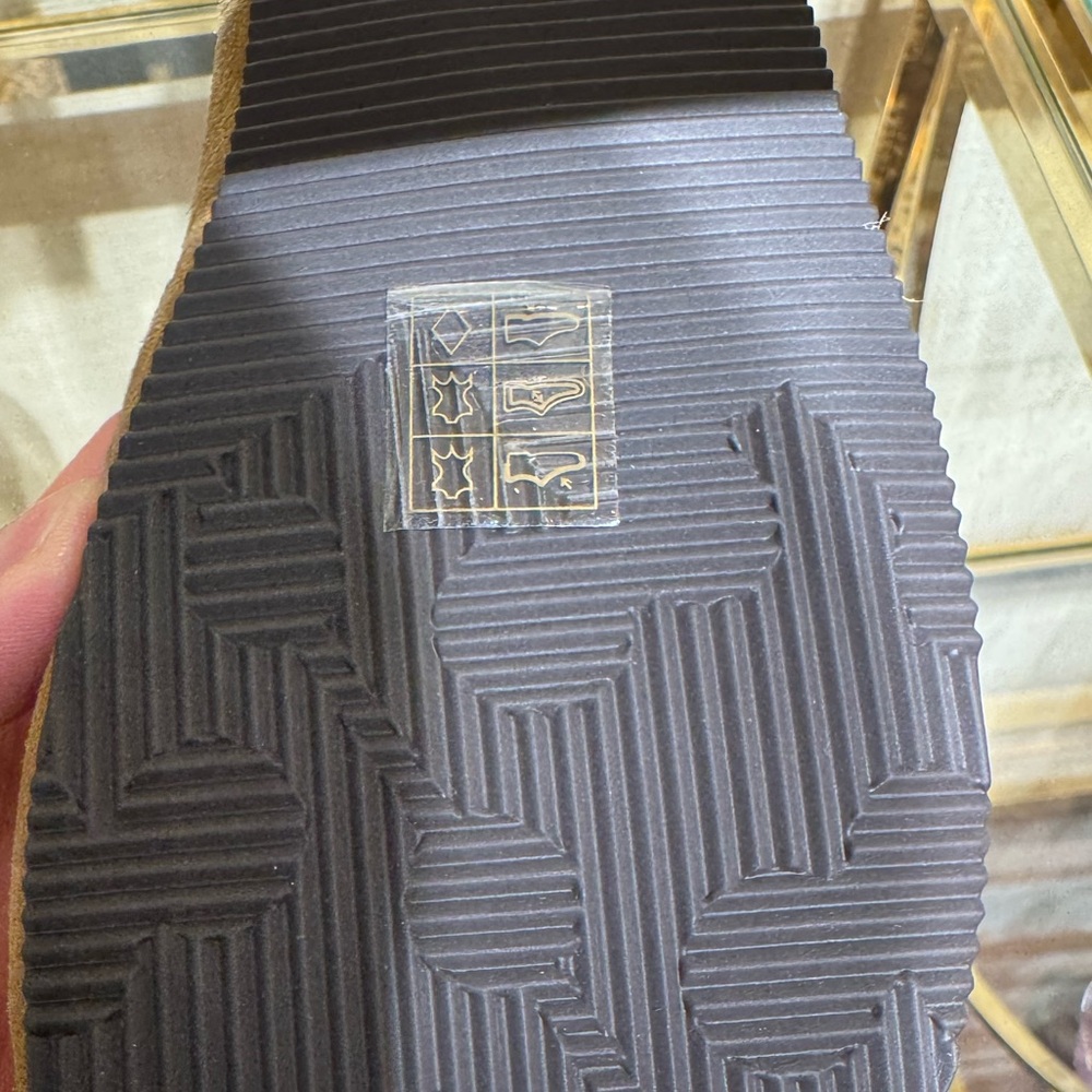 Tory Burch Chelsea Mini Boat Suede Signature Leather Logo Shoe - Picture 4 of 4